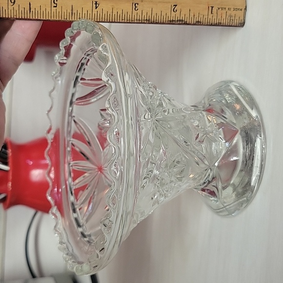 Vintage Star Of David Candy Dish /Punch Bowl Stand - Picture 7 of 8